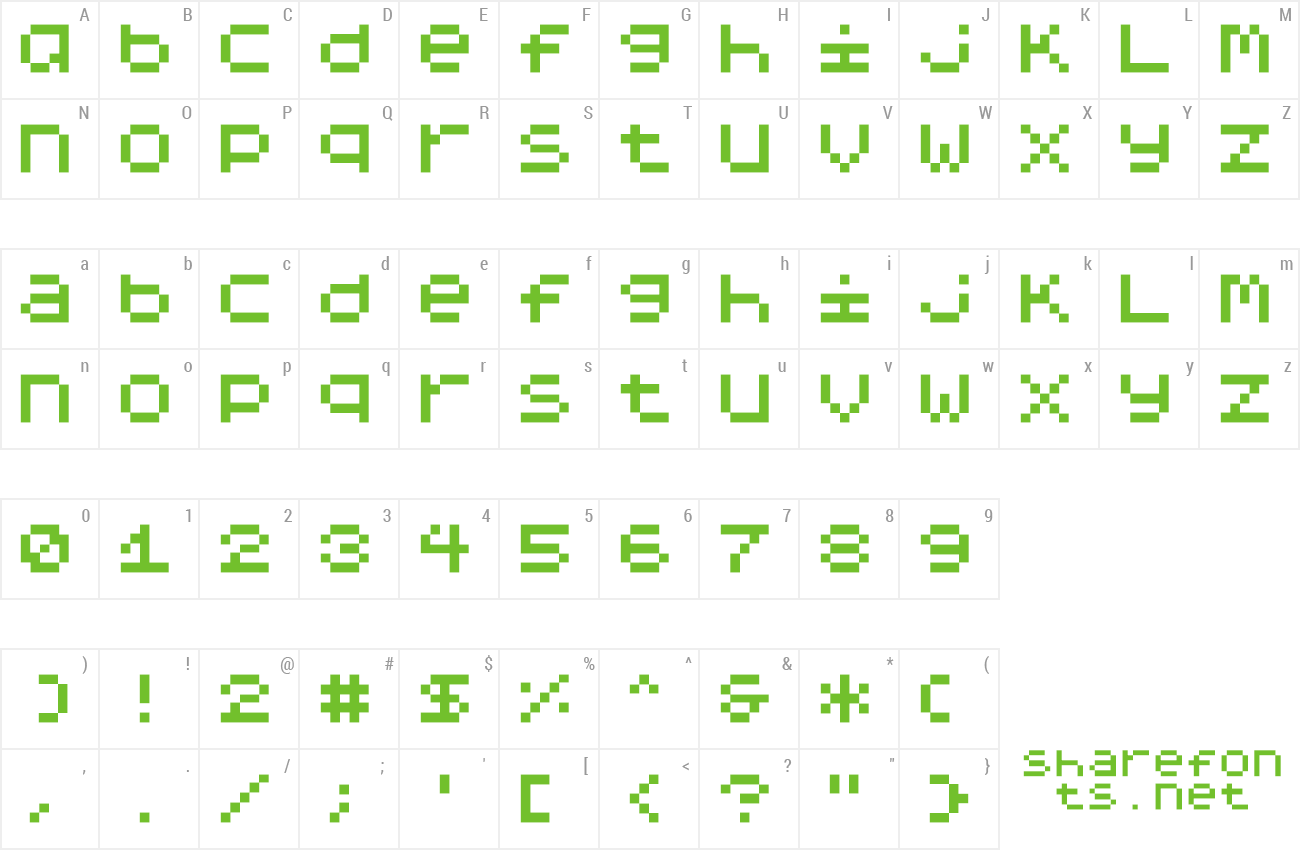 Font TPF Modular 2 preview